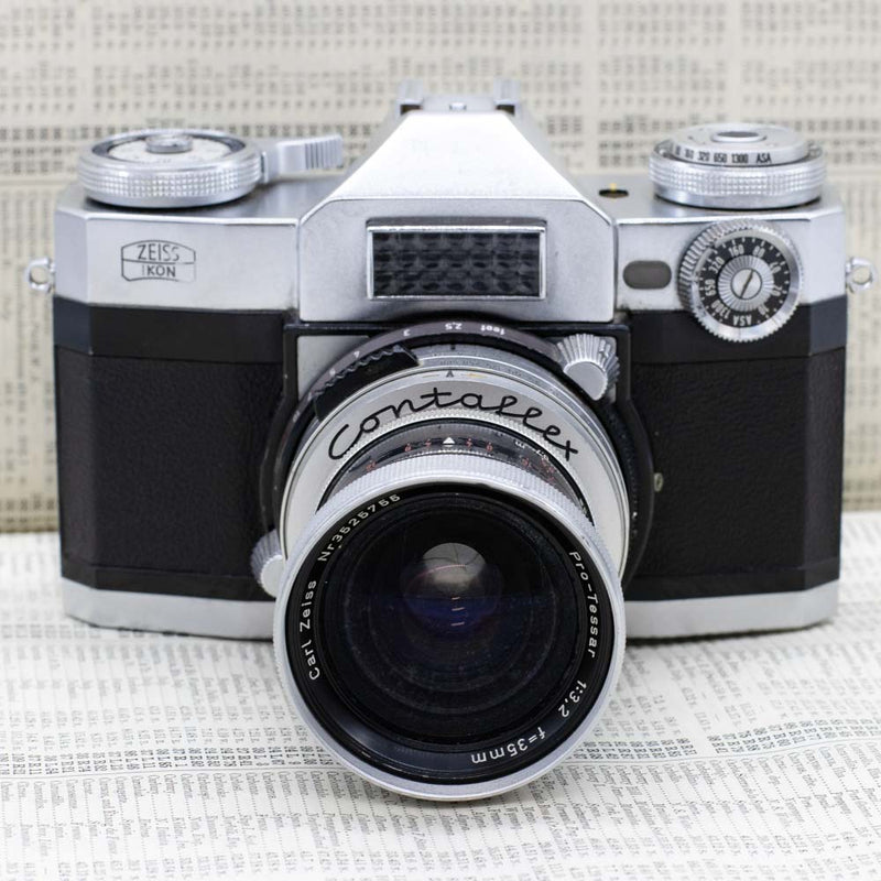 Zeiss Ikon Contaflex Super with Pro-Tessar 35mm f/3.2 Lens