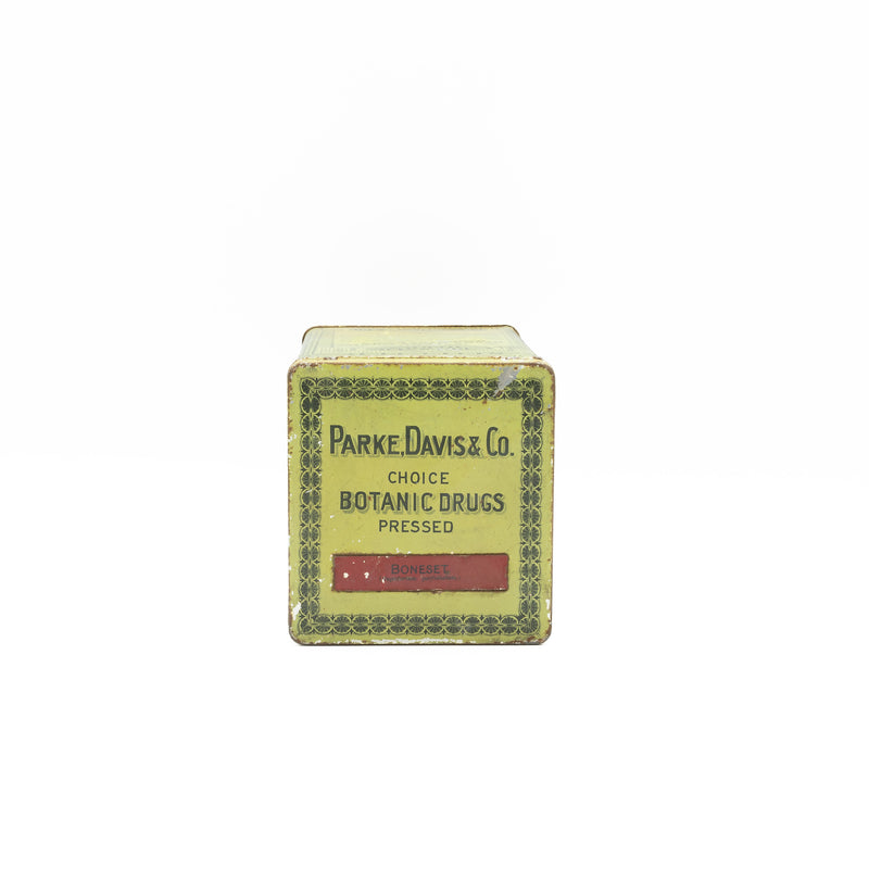 Parke Davis & Co. Choice Botanic Drugs Tin: Boneset