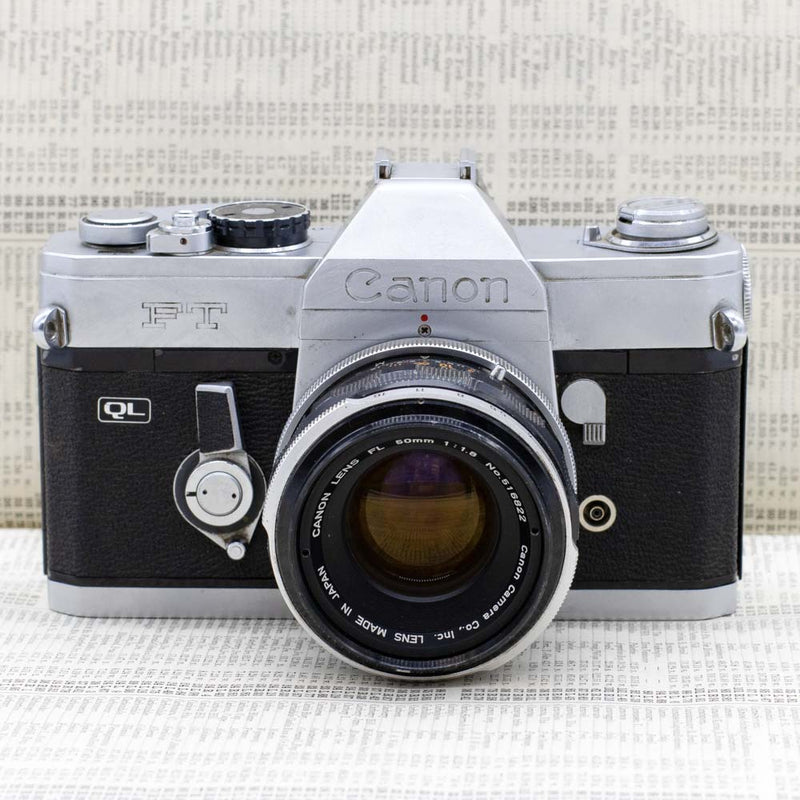Canon FT QL with Canon FL 50mm 1.8 LensCanon