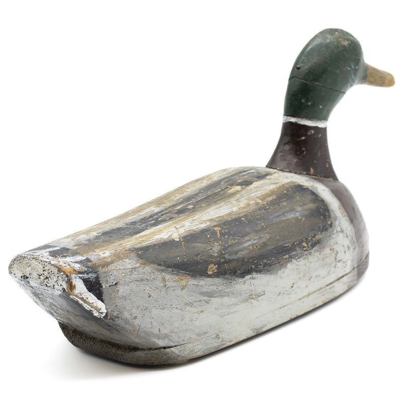 Hand Carved & Painted Hollow Body Mallard Drake Decoy