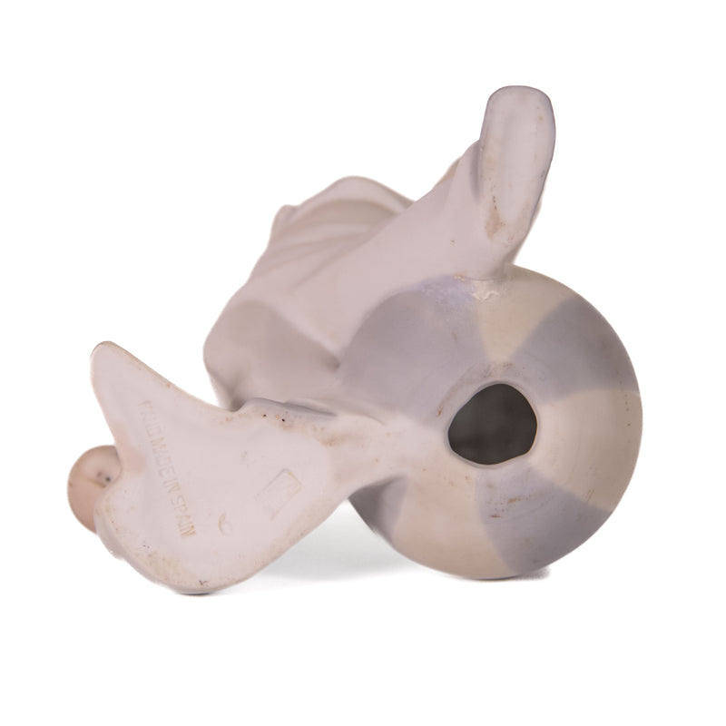 Tang Spain Lladro Style Figurine of a Girl with A Doll and a Ball