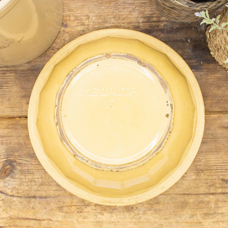 Early Medalta 10" Yellowware Mixing Bowl