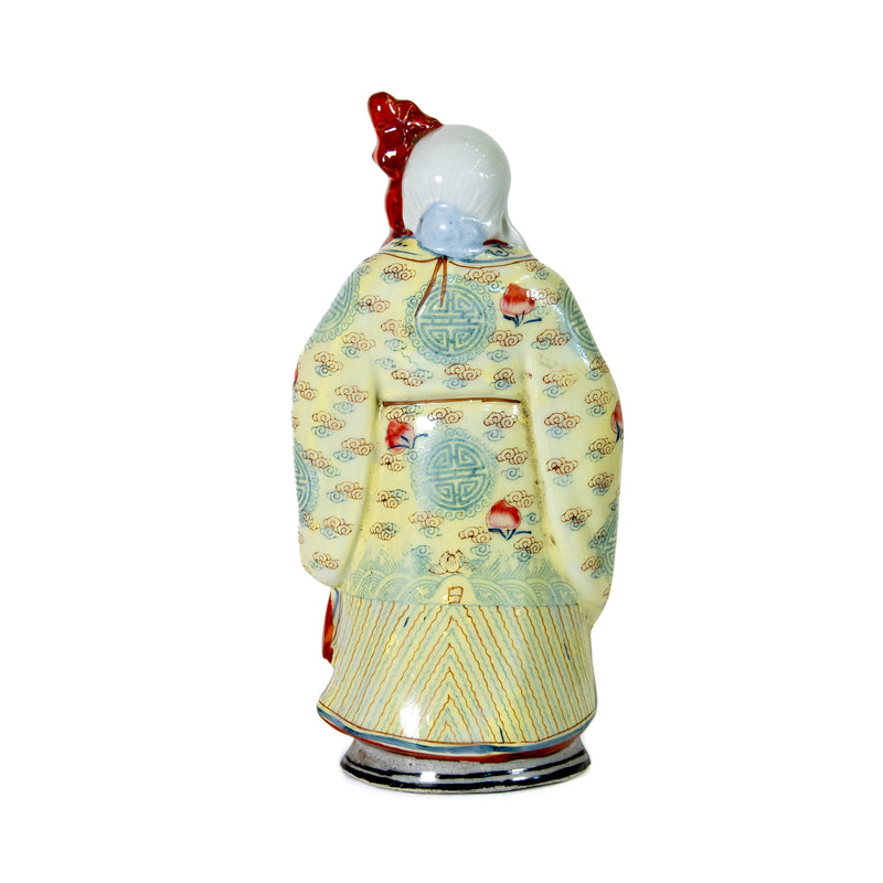 Chinese Porcelain Sanxing God Figurine
