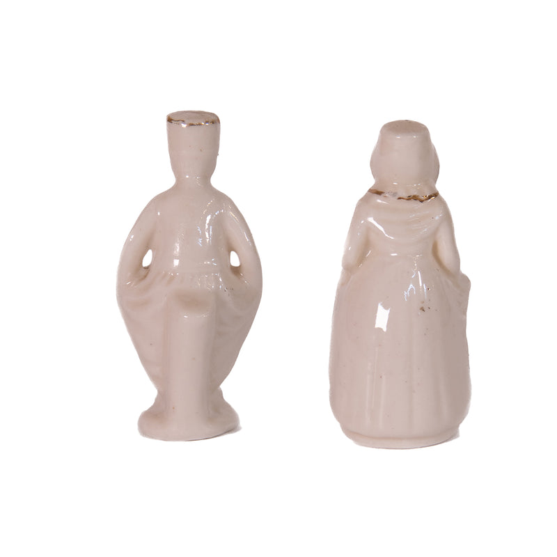 Set of 2 Souvenir Harrogate Porcelain Figures