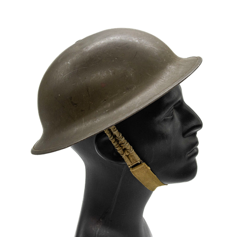 WWII Canadian MK-II Brodie Helmet by G.S.W.
