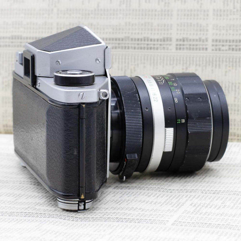 Exakta VX500 With Soligor 105mm F/2.8 Lens