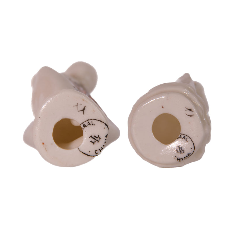 Set of 2 Souvenir Harrogate Porcelain Figures