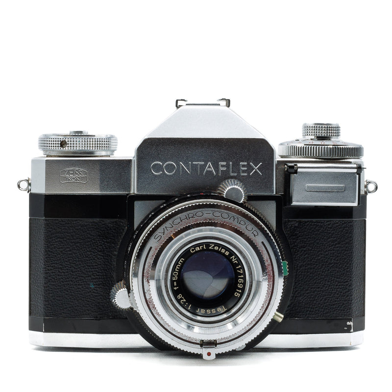 Zeiss Ikon Contaflex II: Tessar 45MM F/2.8 Lens & Case