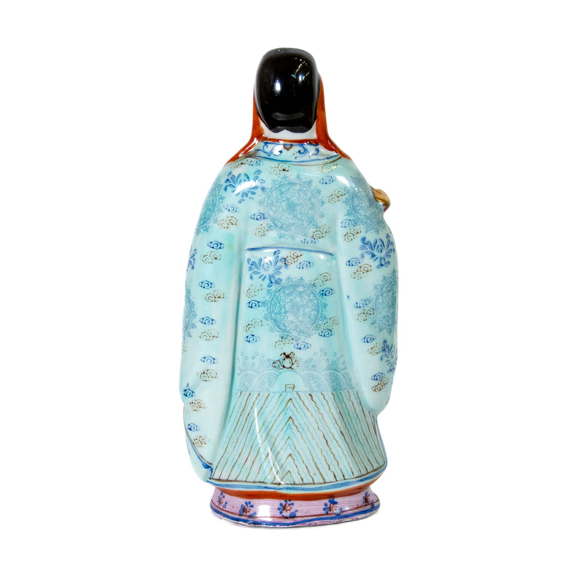 Chinese Porcelain Sanxing God Figurine