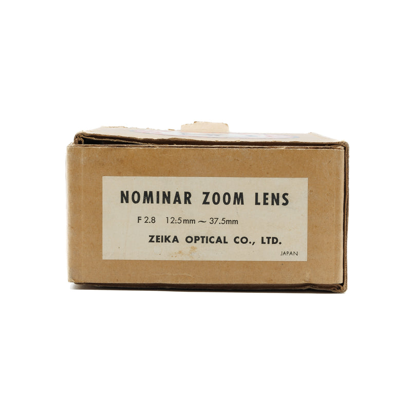 Zeika Cine-Nominar Lens in Box with Case & Manual