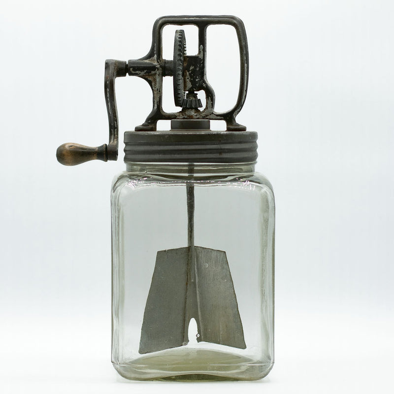 Blow 4 Quart Butter Churn with Metal Paddles
