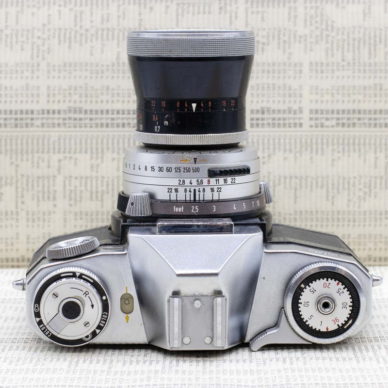 Zeiss Ikon Contaflex Super with Pro-Tessar 35mm f/3.2 Lens
