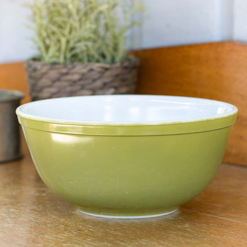 Pyrex 403 Verde Green Mixing Bowl