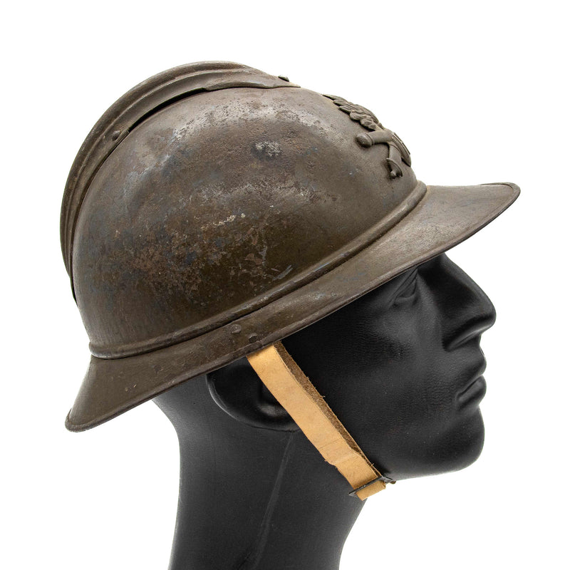 WWI French Artillery Adrian Helmet