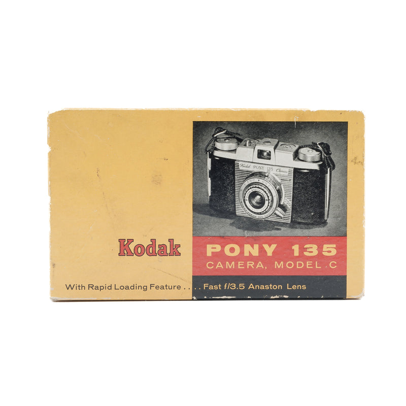 Kodak Pony 135 Model C In Original Box With Manual
