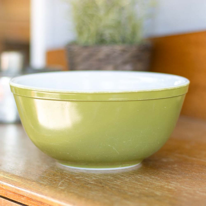 Pyrex 403 Verde Green Mixing Bowl