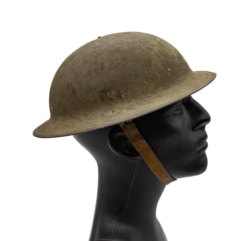 WWI American M1917 Brodie Helmet- 48th Coast Artillery Corps