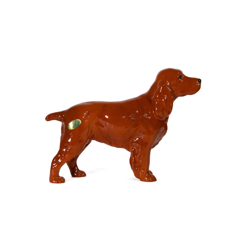 Beswick Horseshoe Primula Cocker Spaniel with Original Label