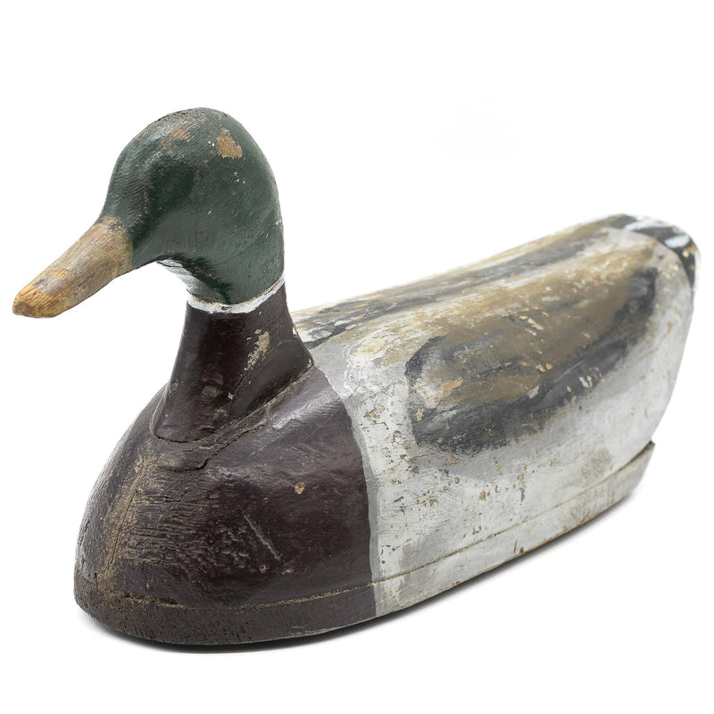 Hand Carved & Painted Hollow Body Mallard Drake Decoy