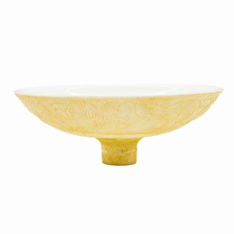 Antique Floral Torchiere Lamp Replacement Shade