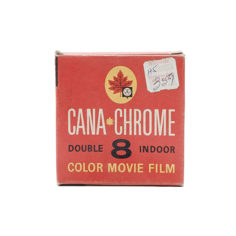 Cana Chrome Double 8 Color Indoor, Expired 8mm Movie Film