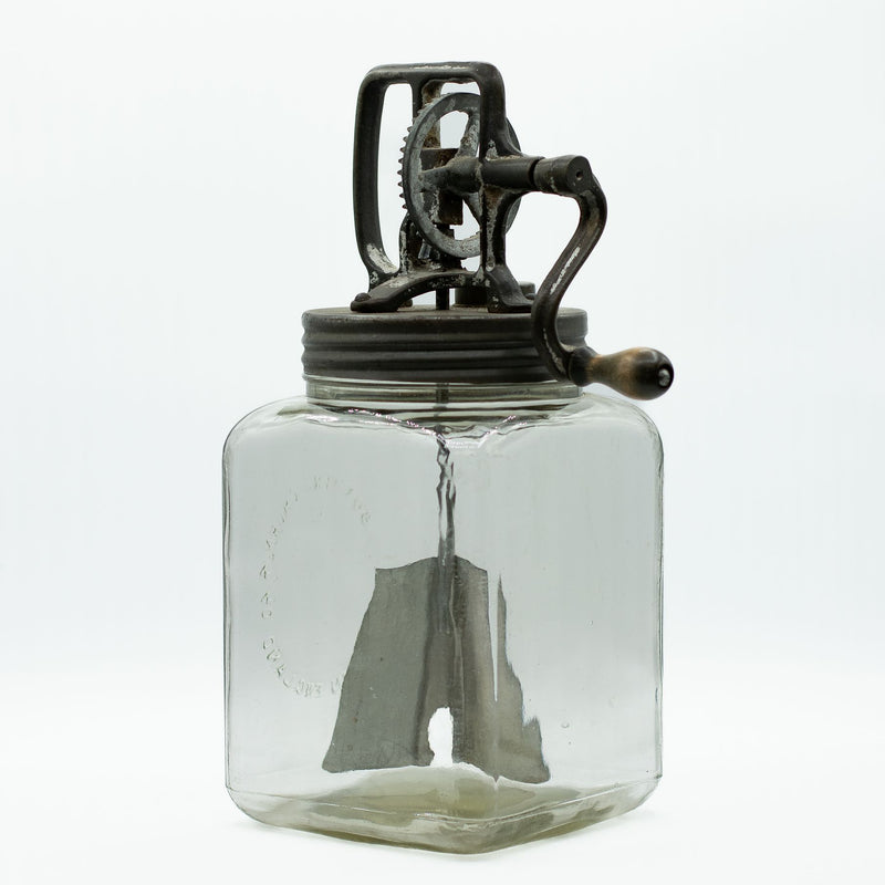 Blow 4 Quart Butter Churn with Metal Paddles
