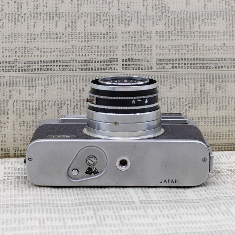 Samoca Model LE-II 35mm Rangefinder Camera & Case : Not Working