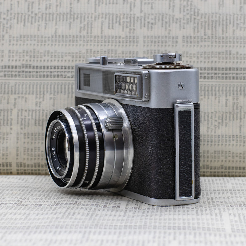 Samoca Model LE-II 35mm Rangefinder Camera & Case : Not Working