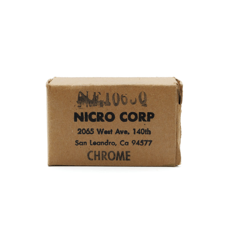 NOS Chrome Plated T- Track Genoa Loop Slider