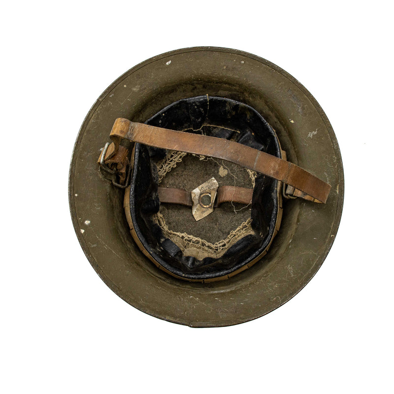WWI American M1917 Brodie Helmet- 48th Coast Artillery Corps