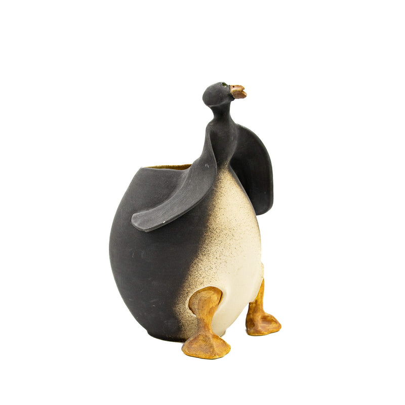 Quirky Duck Vase by Diane Marier, Quebec