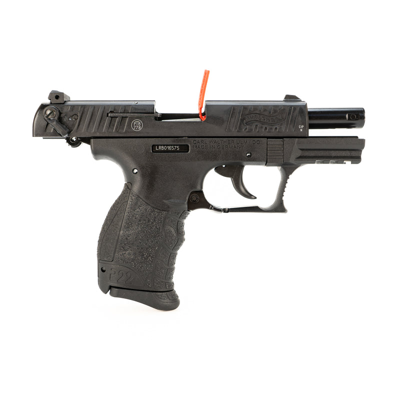 Walther Model P22Q Semi-Auto Blank Firing Pistol : 9mm P.A.K.