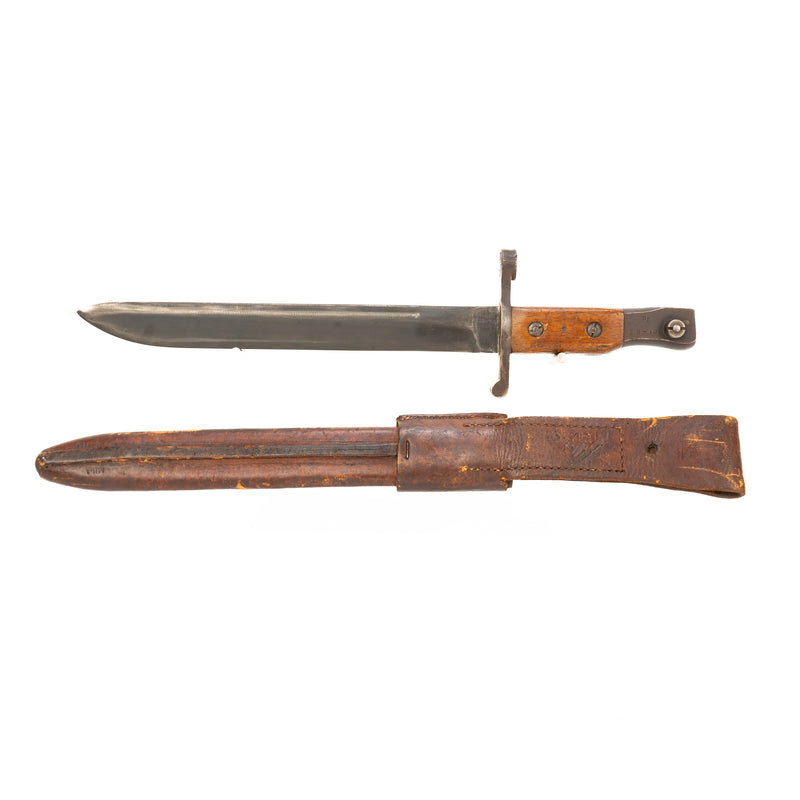 RARE WWI Ross Mk II Bolt Action Rifle U.S. Marked with Matching Bayonet