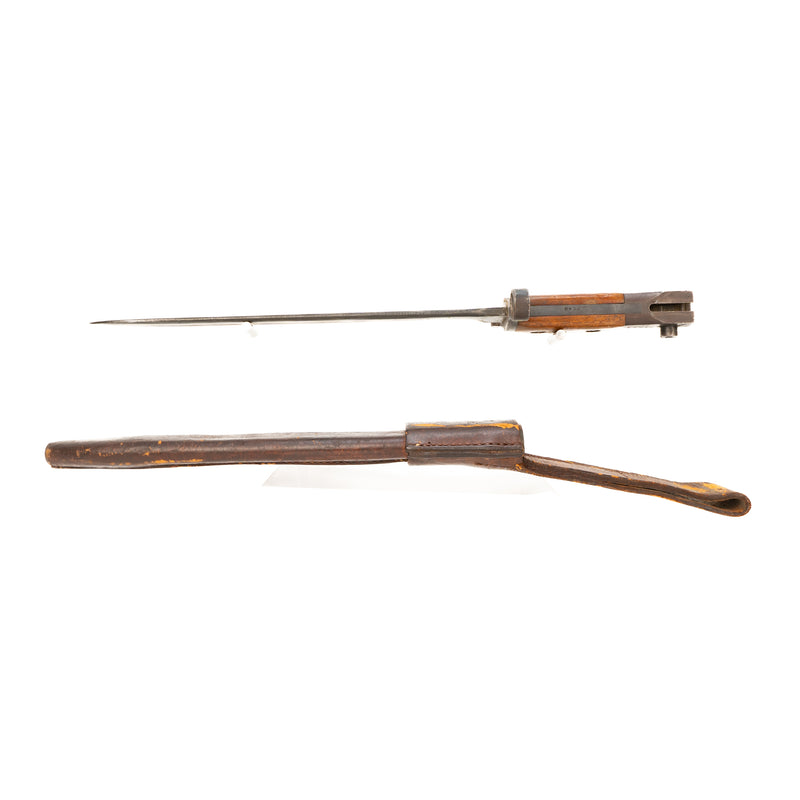 RARE WWI Ross Mk II Bolt Action Rifle U.S. Marked with Matching Bayonet