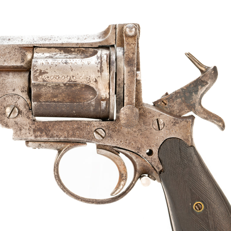 Antique Belgian J. Warnant 11mm Top Break Revolver