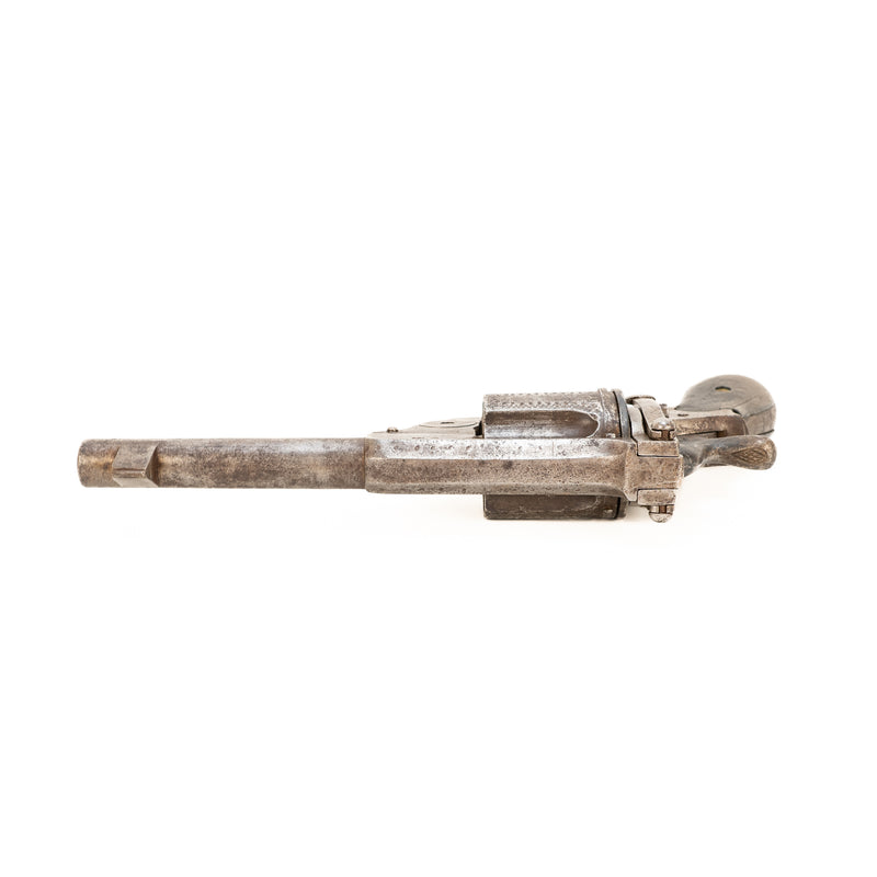 Antique Belgian J. Warnant 11mm Top Break Revolver