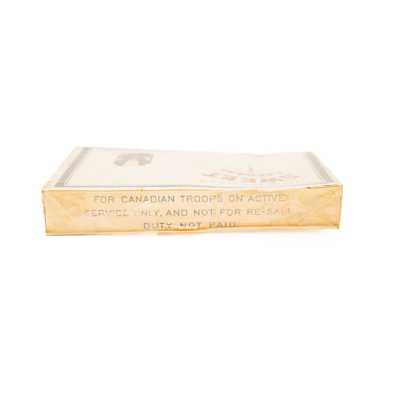 WWII Canadian British Active Service Only Sweet Caporal Cigarette Packet - SEALED