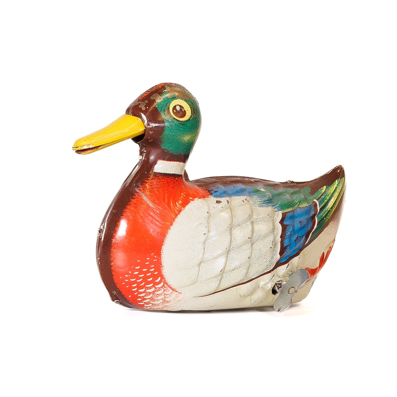 Post-War German Gescha Wind Up Duck