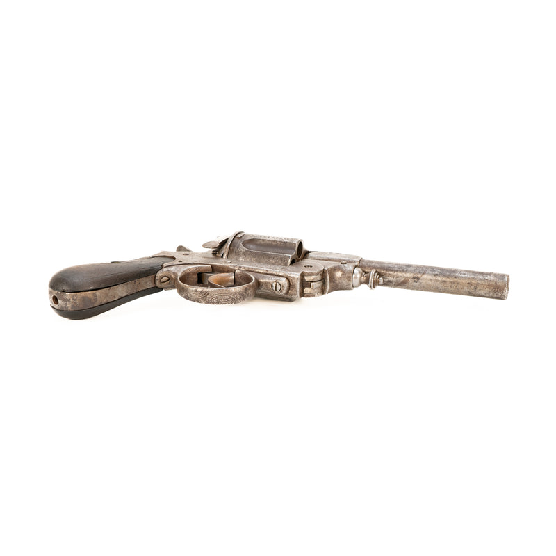 Antique Belgian J. Warnant 11mm Top Break Revolver