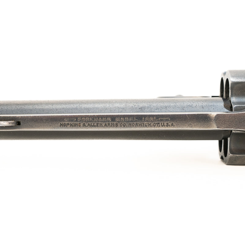 Hopkins & Allen Model 1804 Revolver with Leather Holster