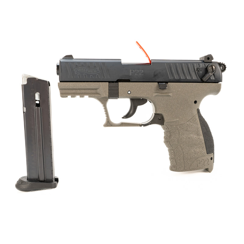 Walther Model P22Q TGR Semi-Auto Blank Firing Pistol (Meteor Grey) : 9mm P.A.K.