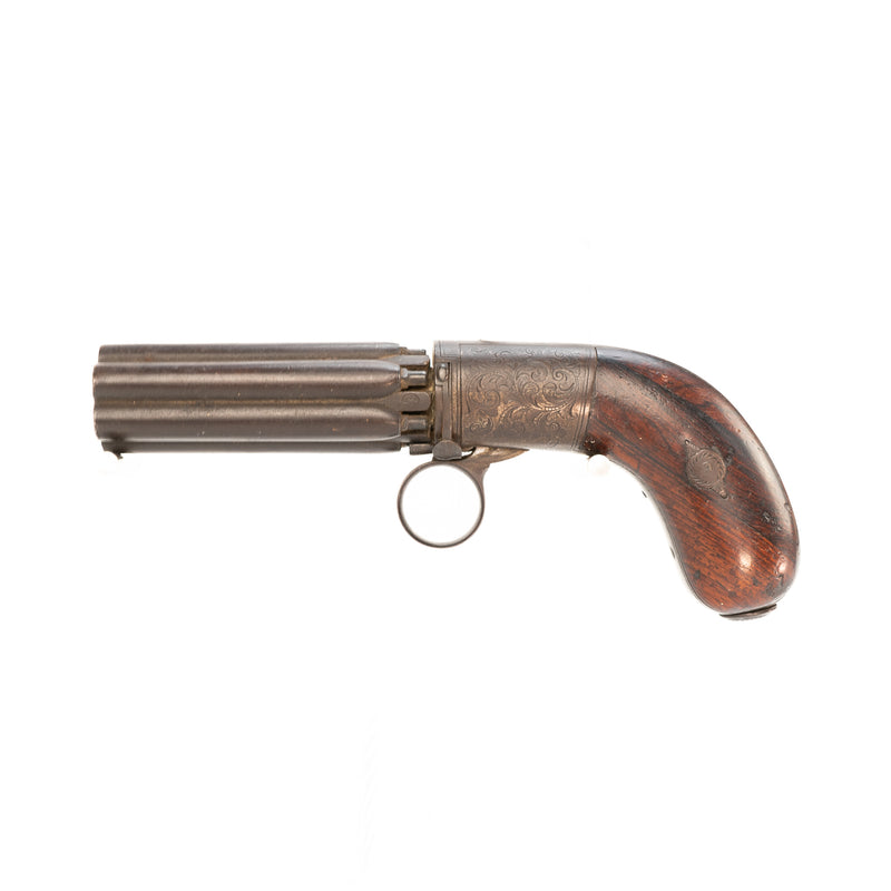 Mariette Brevete 6 Shot Pepperbox Pistol