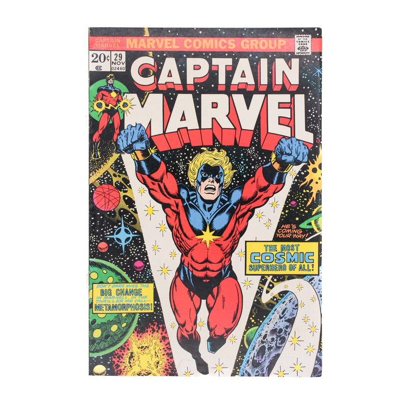 Captain Marvel Volume 1, Issue 