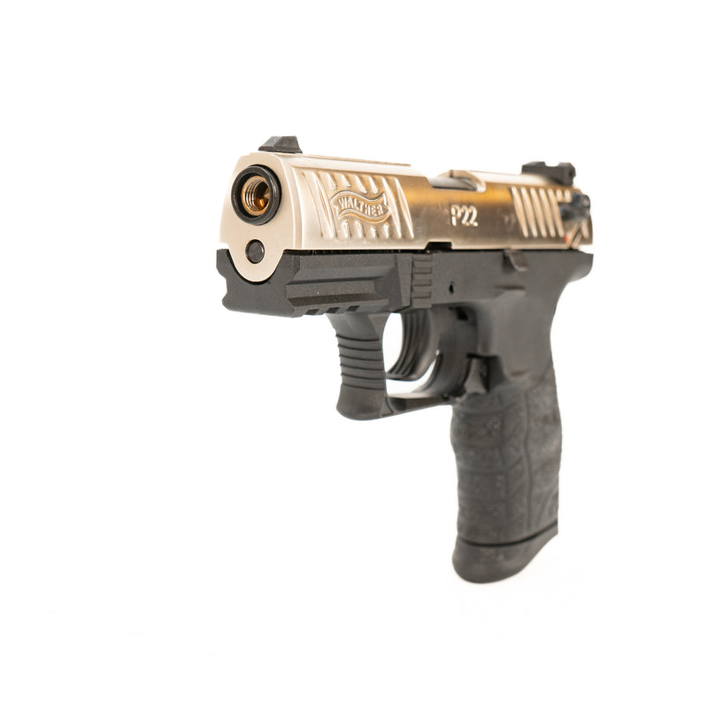 Walther Model P22Q Semi-Auto Blank Firing Pistol : 9mm P.A.K.