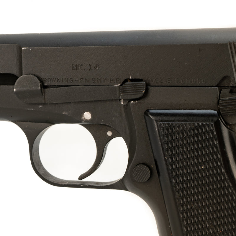 WWII Browning Hi-Power Semi-Auto Service Pistol : 9mm