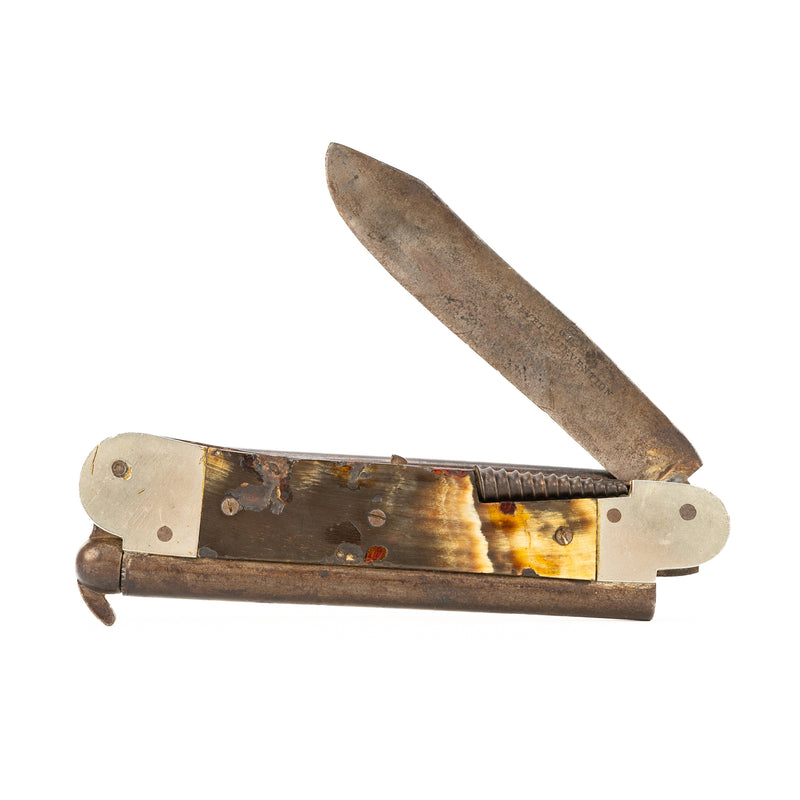 French Percussion Knife Pistol Burglar Alarm Gun