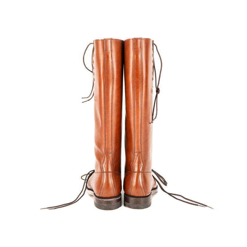 New Old Stock Biltrite RCMP High Brown Boots : Size 9E