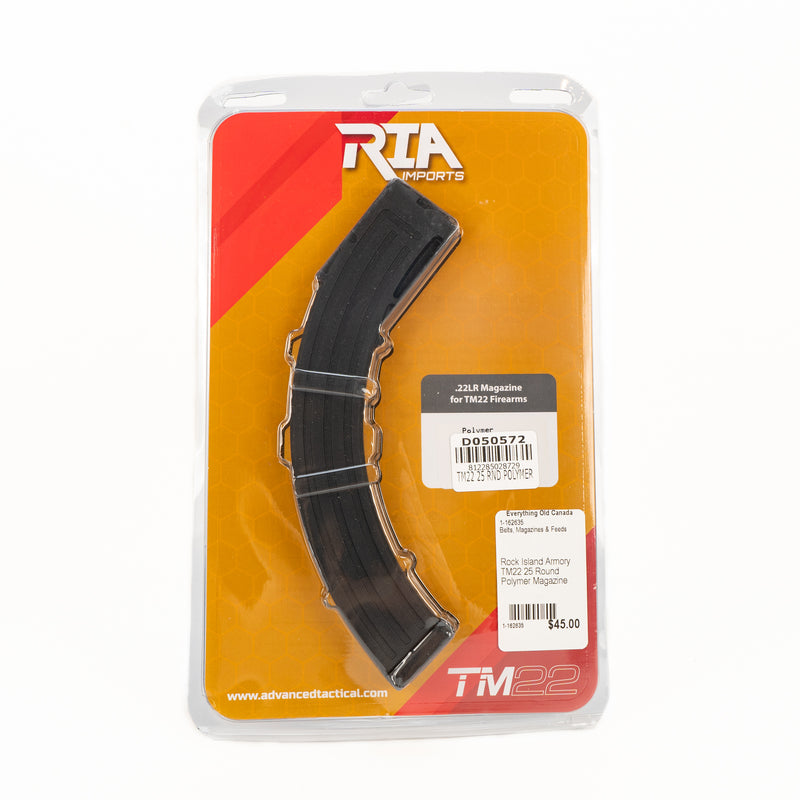 Rock Island Armory TM22 25 Round Polymer Magazine