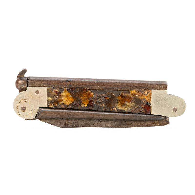 French Percussion Knife Pistol Burglar Alarm Gun