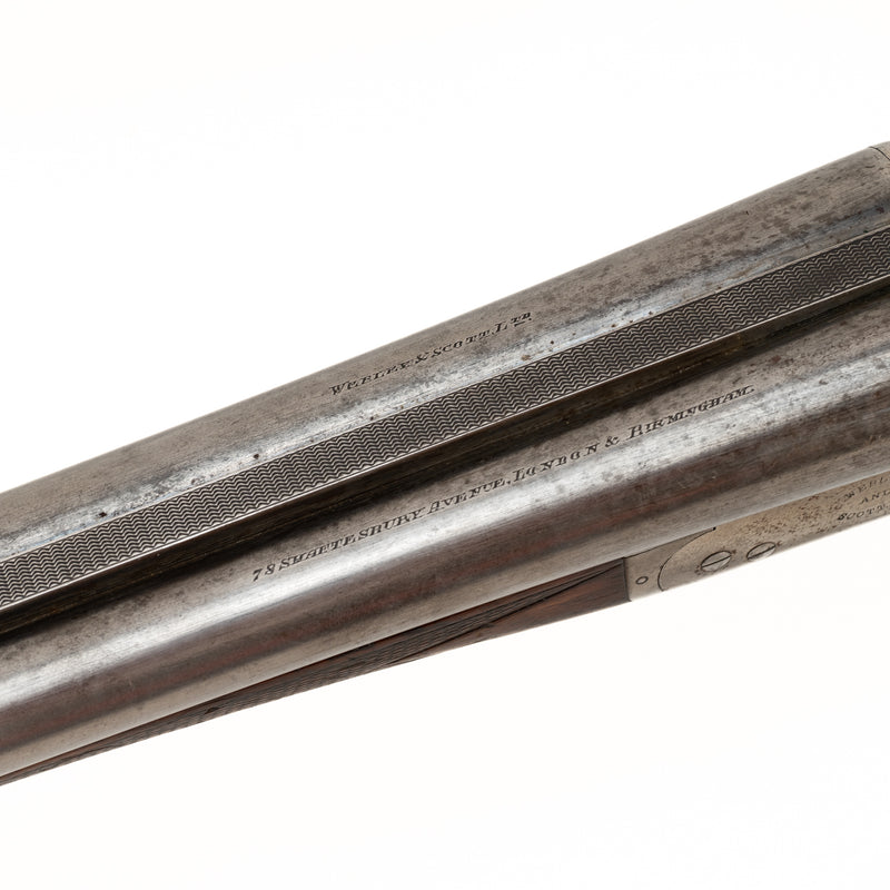 Webley & Scott Break Action Double Barrel Side by Side Boxlock Shotgun : 12GA